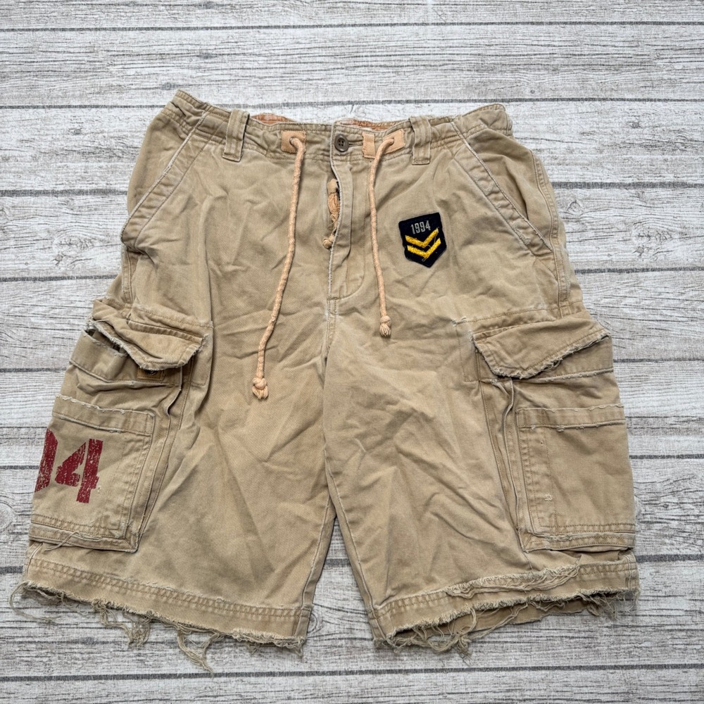 Old Navy Cargo Shorts Men's 30 Brown Relaxed Fit Cotton Utility Hunting Gorpcore